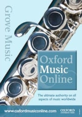 Grove Music Online (Oxford Music Online)