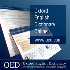 Oxford English Dictionary (OED Online)