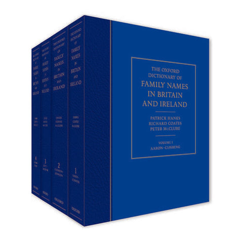 Oxford Dictionary of Family Names in Britain & Ireland